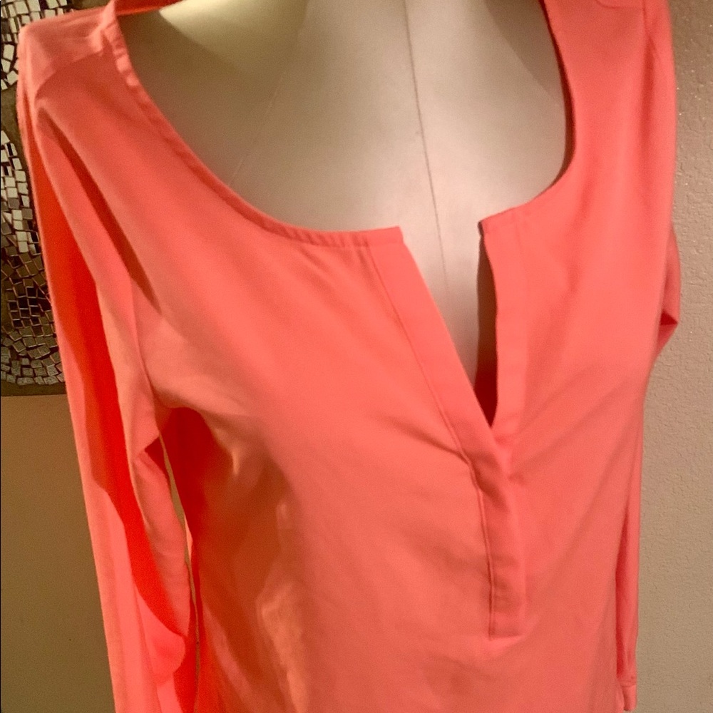 American Eagle orange creamsicle top small